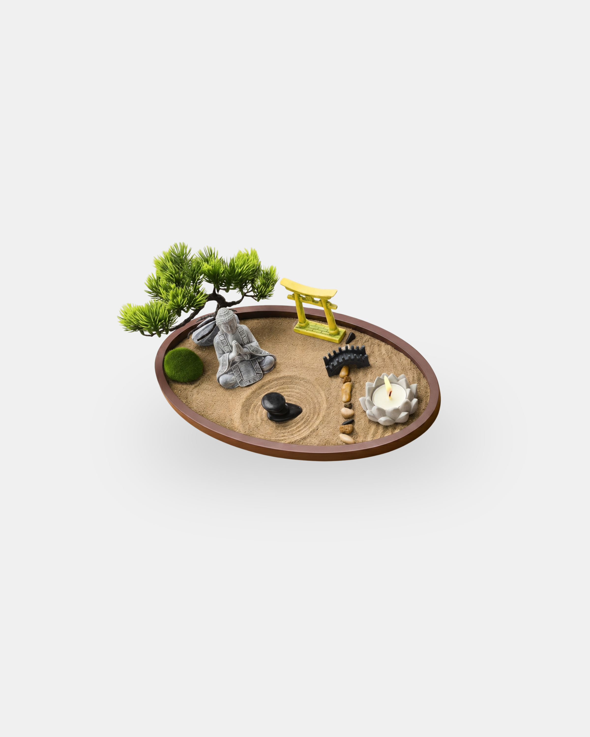 Zen Garden of Buddhism