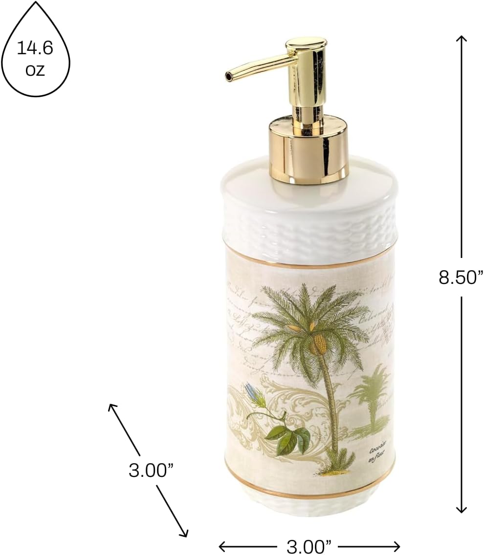 Thai Inspired Soap and Lotion Dispenser