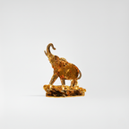 Luminous Crystal Elephant Lamp