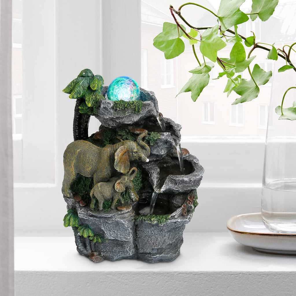 Thai Harmony Elephant Fountain