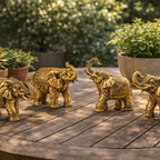 Thai Golden Elephant Set